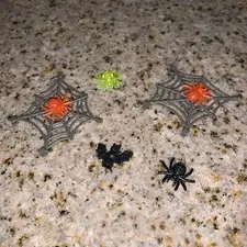 LEGO 7199 Temple of Doom Indiana Jones Gray Spiderweb spiders LOT #0512