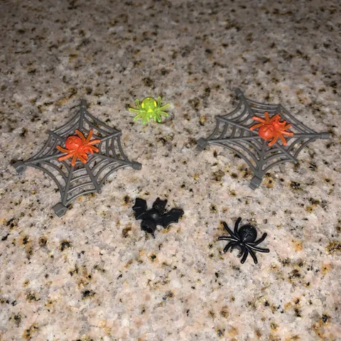 LEGO 7199 Temple of Doom Indiana Jones Gray Spiderweb spiders LOT #0512