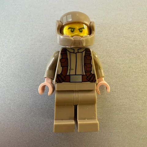 Lego Star Wars Resistance Trooper sw0697 Set 75131 retired Frown, Furrowed