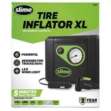 Slime Tire Inflator Xl 40090 Quickly Inflates Large Tires Of Quick Connect Air