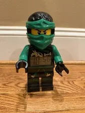 Lego Ninjago Sky Pirates Lloyd Minifigure Alarm Clock Tested & Working, Rare!