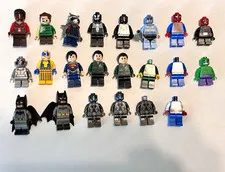 Huge LEGO Marvel and DC Minifigure Lot