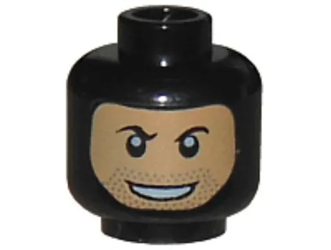 LEGO® Part 3626pb0664 - Minifigure, Head Balaclava with Face Hole
