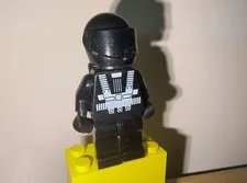 Vintage Lego Blacktron Minifigure SP001 Excellent Condition $0 Ship W/ Combined