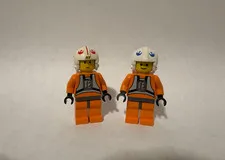 LEGO Star Wars Luke Skywalker sw0019a & Dak Ralter sw0012a Minifigures 4500 NEW