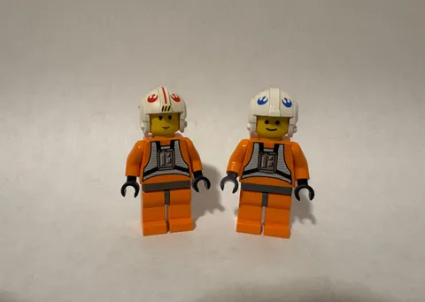 LEGO Star Wars Luke Skywalker sw0019a & Dak Ralter sw0012a Minifigures 4500 NEW