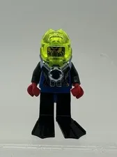 Lego Captain Hank Hydro Minifigure Aquazone 6199