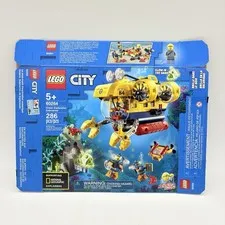 LEGO CITY Ocean Exploration Submarine 60264 Retired 2020- Box Package Only