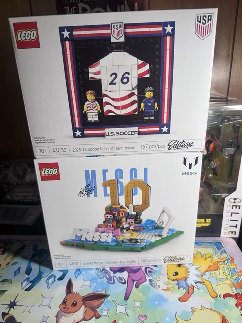Lego Editions Lot X2 Soccer 43033 & 43011 Both Brand New Sealed!