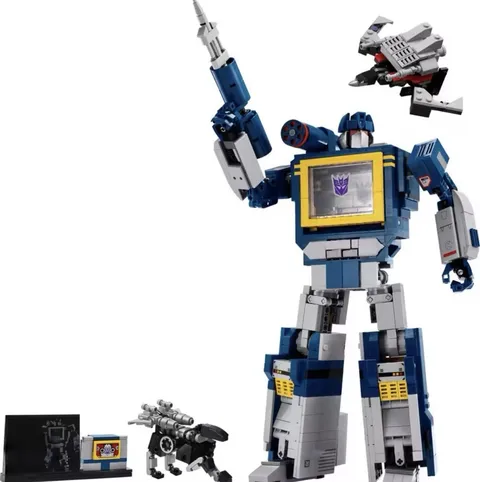KO Not LEGO Icons Transformers: Soundwave 10358