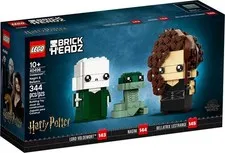 LEGO Brickheadz: Harry Potter (40496) Voldemort, Nagini & Bellatrix New/Sealed