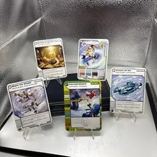 Lego Ninjago Cards 2011-2012:  Lot Of 5 Cards !