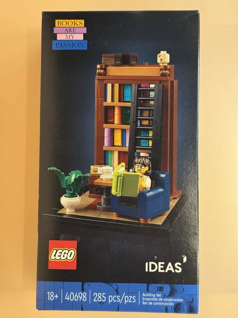 LEGO Ideas Books Are My Passion 40698 Building Set GWP Brand New Sealed