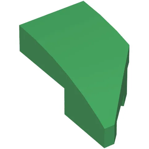 10x LEGO® Part 29120 - Wedge 2 x 1 x 2/3 Left