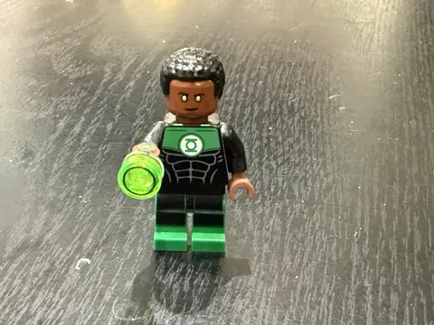 LEGO John Stewart Green Lantern Minifigure DC Super Heroes Sh428 AUTHENTIC