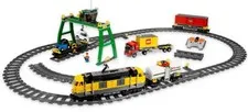 LEGO City Trains Cargo Train 7939 839 pcs Battery Powered w/ Manuals