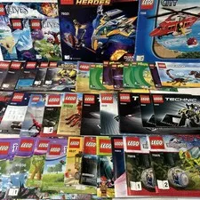 Huge Lot Lego Instruction Manuals 35+