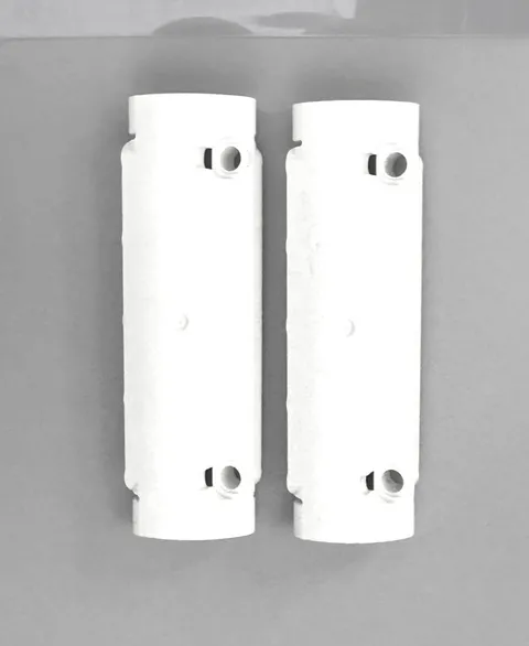 LEGO Technic Panel Curved 11 x 3 with 2 Pin Holes 62531 - WHITE - 2 parts