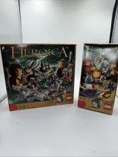 2 Sets LEGO Games: Castle Fortaan (3860) & Heroica Draida 3857 Complete Sets