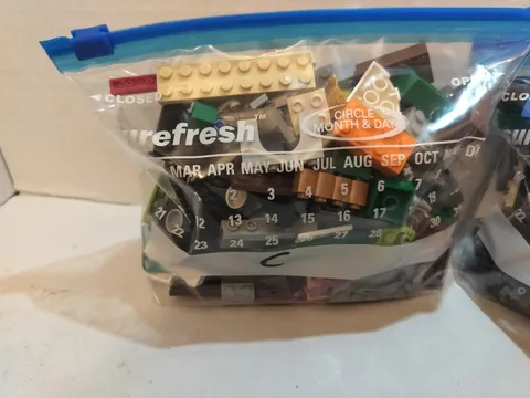 LEGO Bulk 1IB Lot C Assorted Bricks and Pieces Various Sizes Colors