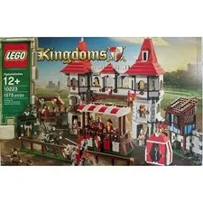 NEW NIB LEGO KINGDOMS JOUST 10223 RETIRED SET 2012 SEALED light storage wear