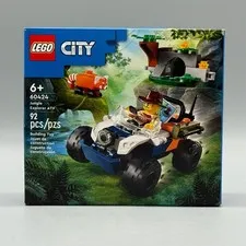 Lego City #60424 Jungle Explorer ATV Red Panda Mission Retired Brand New Sealed