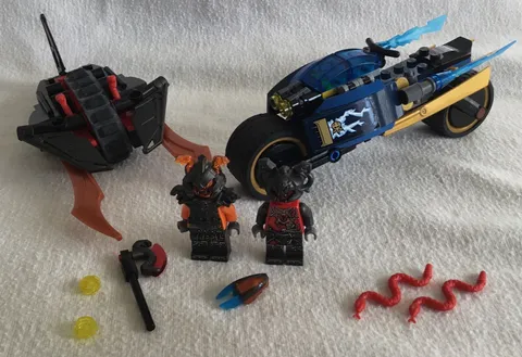LEGO NINJAGO: Desert Lightning 70622 Complete Build w/ 2 mini figs missing Jay