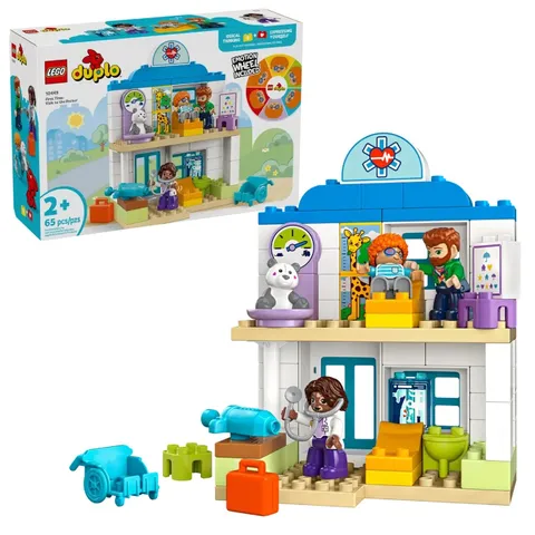 LEGO Duplo  First Time: Visit With The Doctor (65 Pieces) 10449 2025