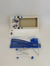 LEGO ® 753-1 electric switch right 12 V railway blue with original packaging No.: 2
