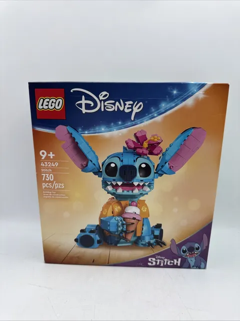 LEGO Disney Stitch 43249 Complete Set 730 Pieces Building Toy Age 9+