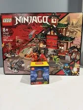 LEGO NINJAGO Ninja Dojo Temple 71767 Building Set 1394 pcs + Minifig Pack