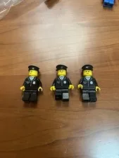 LEGO Set Of Three - Classic Police Officers.