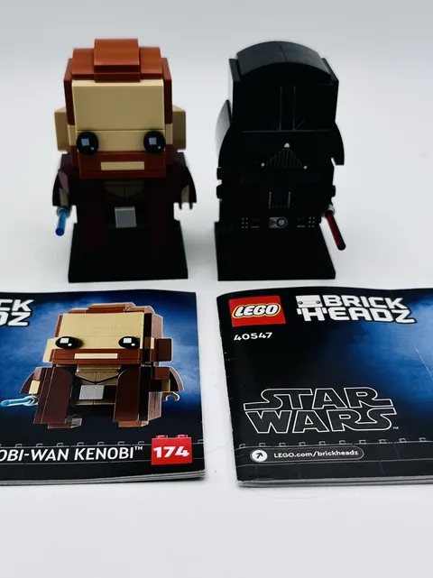 LEGO BRICKHEADZ: Obi-Wan Kenobi & Darth Vader (40547)
