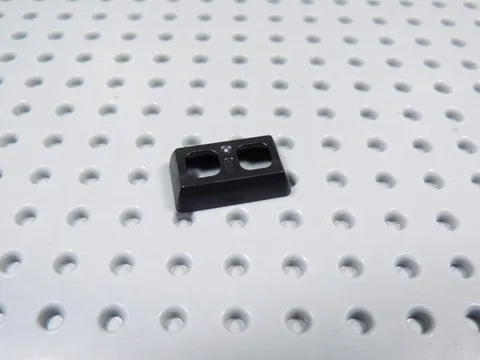 LEGO Black Plastic Skirt Short Accessory Minifig BS