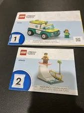 LEGO City 60403 Instruction All Manuals 1 & 2 Only No Bricks Or Parts Lot 15