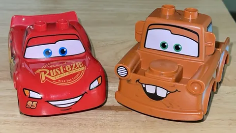 Lego Duplo Disney Cars Lightning McQueen Tow Mater 
