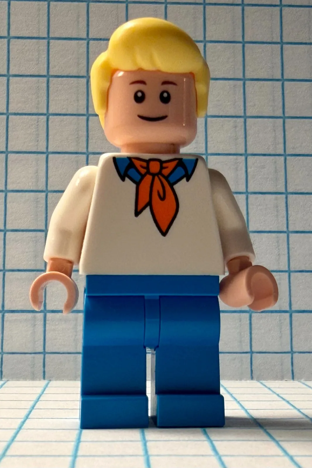 FRED JONES LEGO MINIFIG 👀 Scooby-Doo Mystery Machine Minifigure SCD008 75902