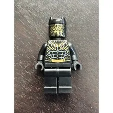 Lego Erik Killmonger / Golden Jaguar #sh0477 Set #76099 Rhino Face-Off