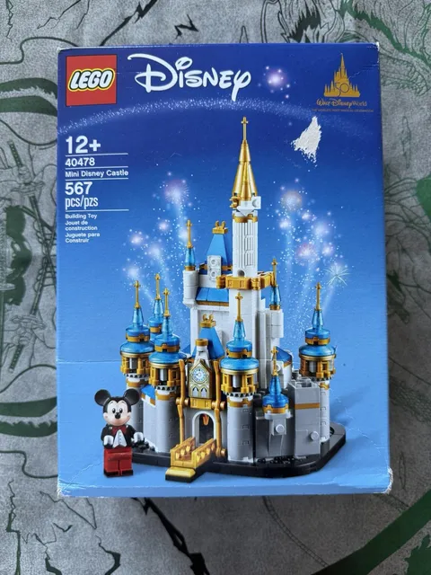 Lego Disney 50th: Mini Disney Castle (40478) Factory Sealed Set New BOX DMG