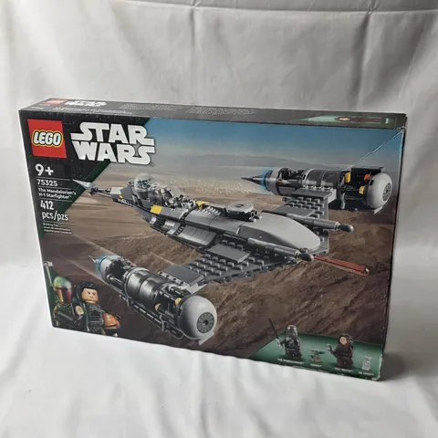 New in box Lego Star Wars 75325. Mandalorian’s N-1 Starfighter. NEW, PCS 412. 