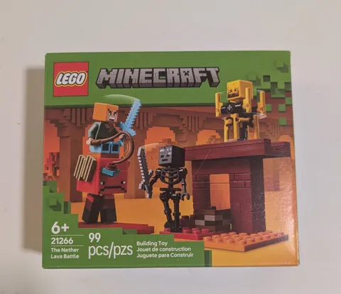 LEGO Minecraft: The Nether Lava Battle (21266)