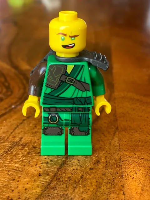 Lego Ninjago Lloyd Secrets Of The Forbidden Spinjitsu Minifig, MISSING MASK/HAIR