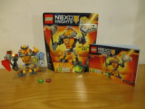 Lego Nexo Knights: Battle Suit Axle (70365) - COMPLETE with Box and Instructions
