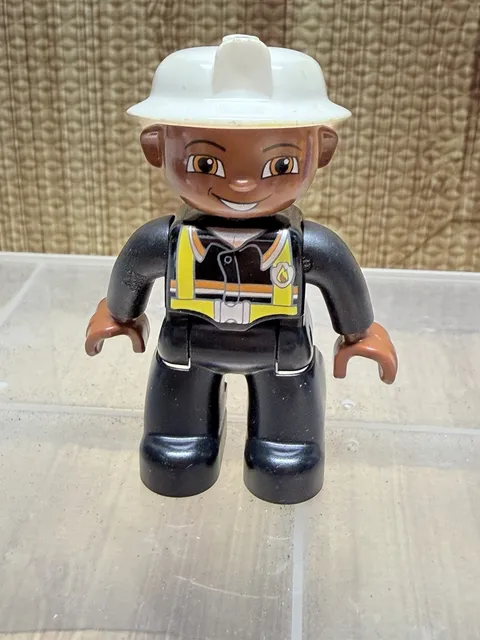 Fire Man 2.7” Action Figure Lego DUPLO Toy Replacement