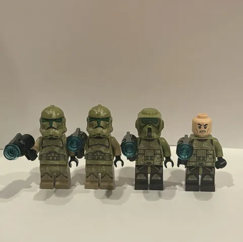 LEGO Star Wars Kashyyyk 41st Elite Corps Clone Trooper Minifig Lot 75035 sw0518
