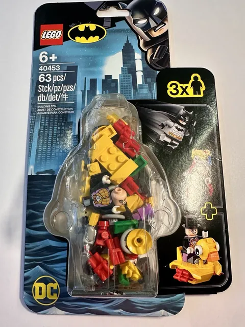 LEGO 40453 Batman vs Penguin & Harley Quinn DC Super Heroes 63pcs New