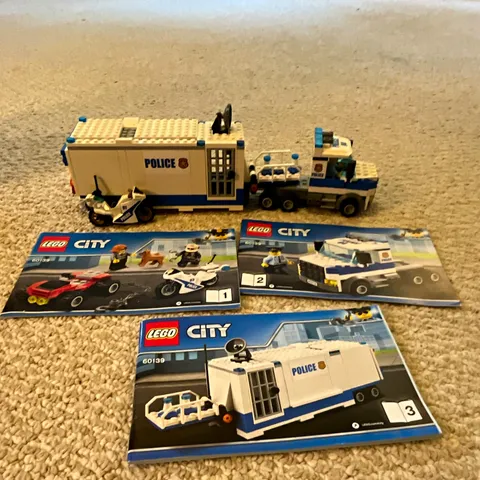 LEGO City Police 60139 Mobile Command Center 374pcs No Box+Instr