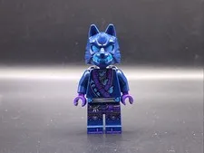 LEGO MINIFIGURE NINJAGO WOLF MASK CLAW WARRIOR, NECK BRACKET NJO0869