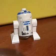 Lego Star Wars - R2-D2 Astromech Droid (white & light silver top)