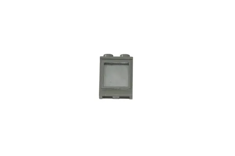 Lego® 12V TRAIN Railway Window 2x2 GREY with Glas
